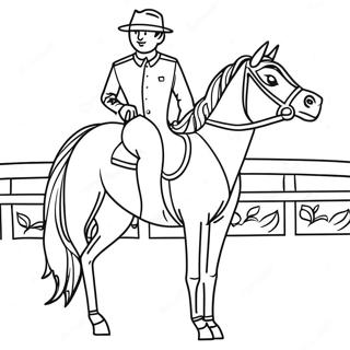 Page De Coloriage Du Kentucky Derby 91018-30894