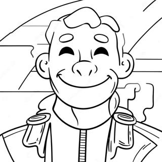 Page De Coloriage Fallout 91095-31024