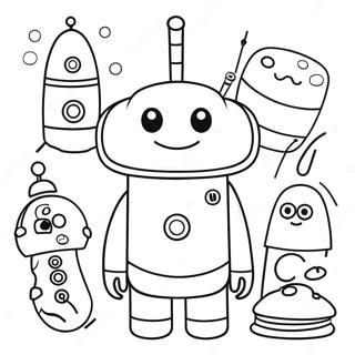 Storybots Pages À Colorier