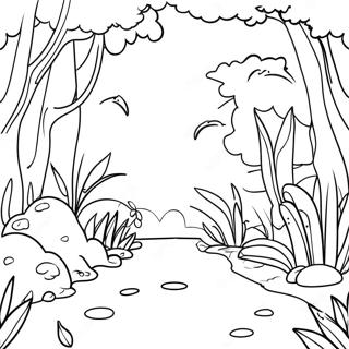 Garten De Banban 5 Pages À Colorier