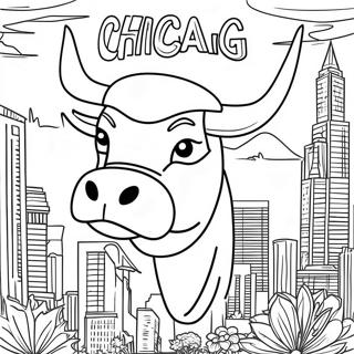 Page A Colorier Des Chicago Bulls 91276-31164