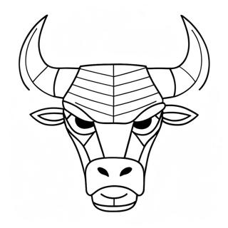 Page A Colorier Du Logo Des Chicago Bulls 91277-31166