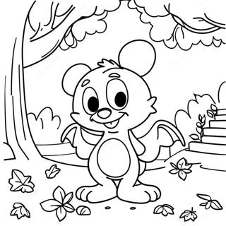 Page De Coloriage Disney Dautomne 91327-31203