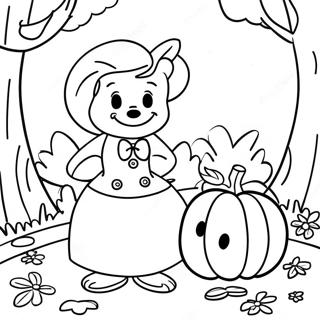 Page De Coloriage Disney Dautomne 91327-31204