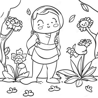 Garten De Banban 6 Pages À Colorier