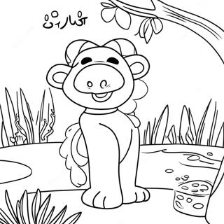 Page De Coloriage Garten Of Banban 6 91353-31223