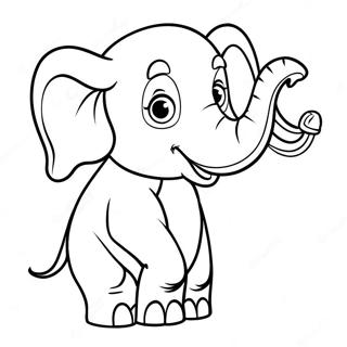 Page De Coloriage Delephant Ivre 91404-31264