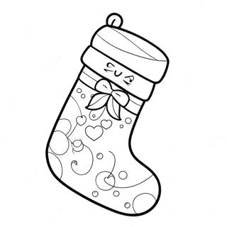 Page De Coloriage De Chaussette De Noel 91430-31283