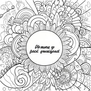 Page De Coloriage Daffirmation Positive 91482-31325