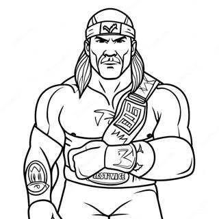 Page De Coloriage Wwe 91531-31363