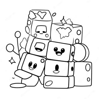 Page De Coloriage Des Alphablocks Aventuriers 91812-31587