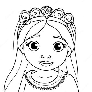 Page De Coloriage Des Personnages Amusants De Moriah Elizabeth 92095-31814