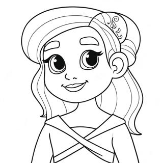 Page De Coloriage Des Personnages Amusants De Moriah Elizabeth 92095-31815