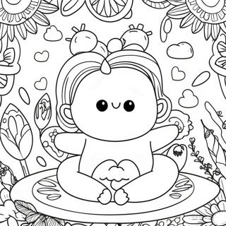 Page De Coloriage De Soins Personnels Relaxante 92221-31906