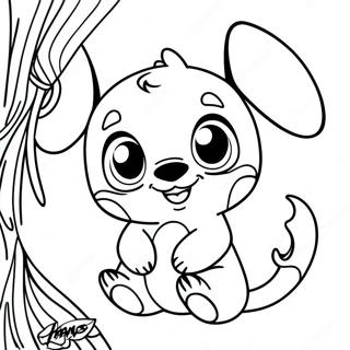 Page De Coloriage Ohana Stitch 92375-32023