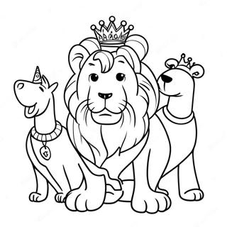 Page De Coloriage King Von Avec Des Amis 92405-32058