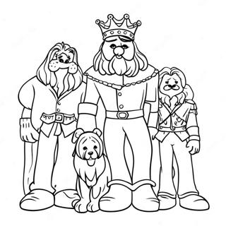 Page De Coloriage King Von Avec Des Amis 92405-32059