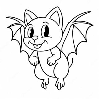 Page De Coloriage Rouge Le Chauve Souris 92427-32064