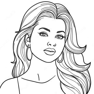 Page De Coloriage De Selena 92556-32162