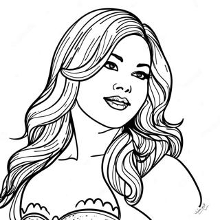 Page De Coloriage De Selena 92556-32163