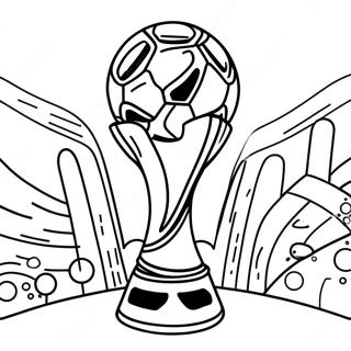 Coupe Du Monde Pages À Colorier