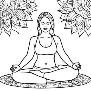 Méditation Pages à colorier