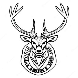 Page De Coloriage Des Milwaukee Bucks 93119-32604