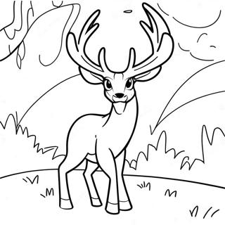 Page De Coloriage De La Mascotte Des Milwaukee Bucks 93122 32613