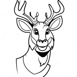 Page De Coloriage De La Mascotte Des Milwaukee Bucks 93122 32616