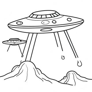 Page De Coloriage Dun Ovni Omnipresent 93227 32698