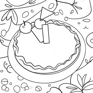 Page De Coloriage De Tarte 93249-32703