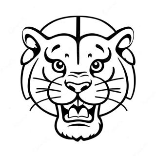 Page De Coloriage Du Logo Lsu 93301-32742