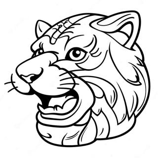 Page De Coloriage Du Logo Lsu 93301-32744