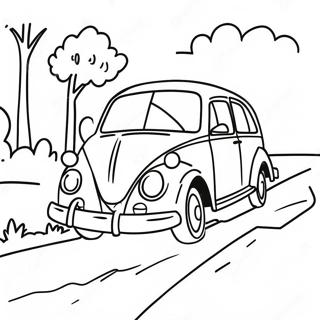 Page De Coloriage Road Trip Aventureux 93585-32966