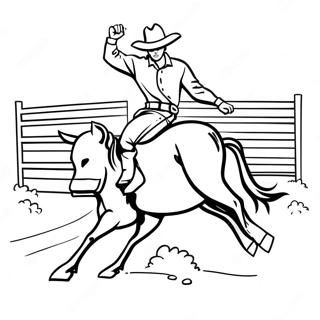 Page De Coloriage De Rodeo 93713-33063