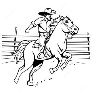 Page De Coloriage De Rodeo 93713-33064