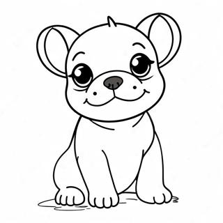 Page De Coloriage De Chiot Frenchie Mignon 93739-33086