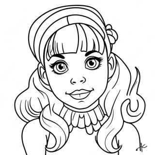 Melanie Martinez Pages À Colorier