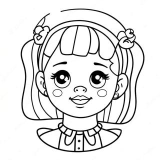 Page De Coloriage Melanie Martinez 93815-33143