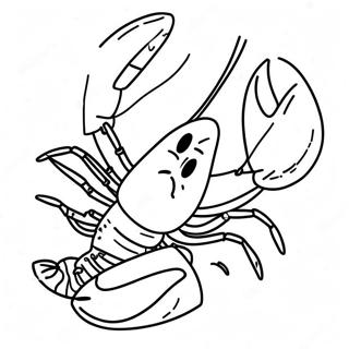 Page De Coloriage De Homard 93919-33224