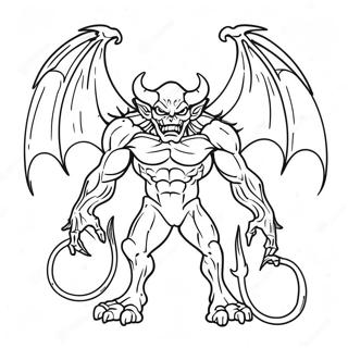 Page De Coloriage Des Creatures Demoniaques De Helluva Boss 94050-33336
