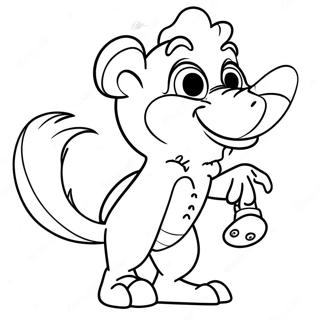 Page De Coloriage Des Frasques Malicieuses De Blitzo 94051-33339