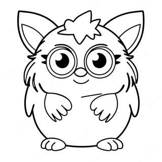 Page De Coloriage De Furby 94099-33363