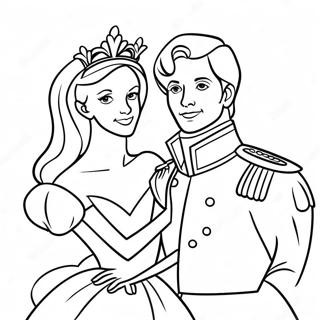 Page De Coloriage Prince Et Princesse 94151-33403