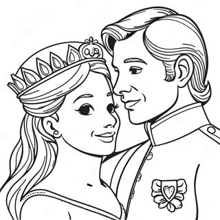 Page De Coloriage Prince Et Princesse Royal 94152-33405