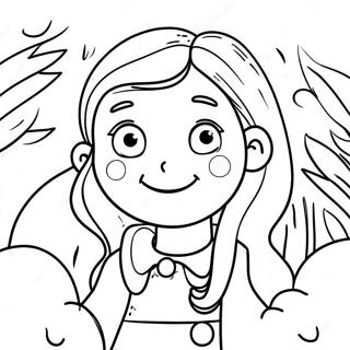 Page De Coloriage De La Gentillesse Et Du Respect 94256-33486