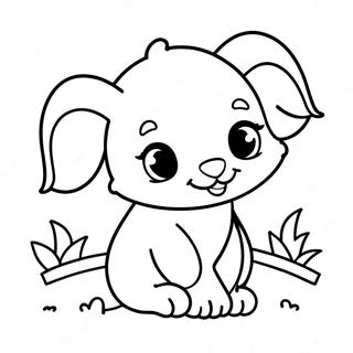 Page De Coloriage De Bebe Animal Mignon 94281 33578