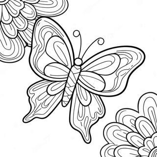 Page De Coloriage De Papillon Unique 94356-33562