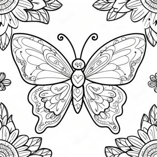 Page De Coloriage De Papillon Unique 94356-33633