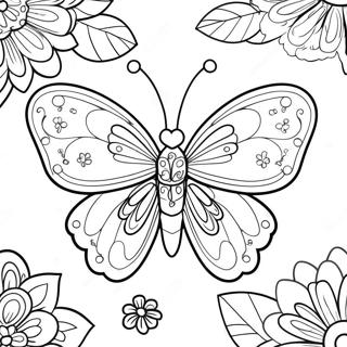 Page De Coloriage De Papillon Unique 94356-33634